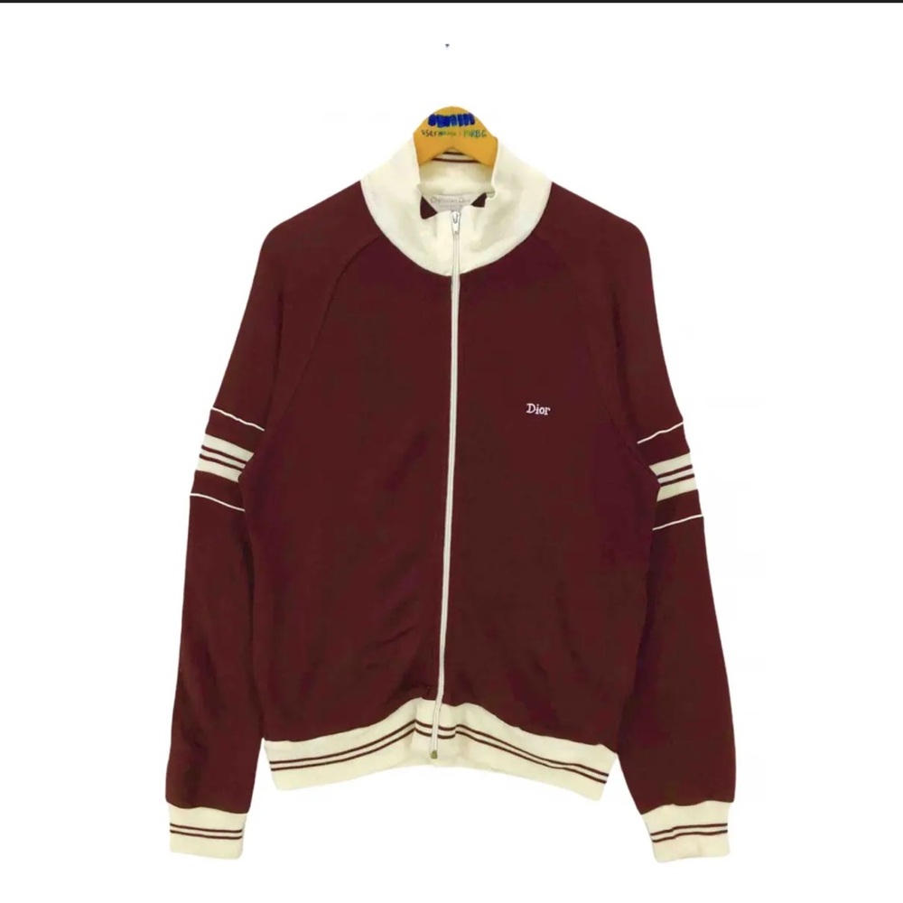 Dior Maroon and White Jacket - Picture 12 of 13